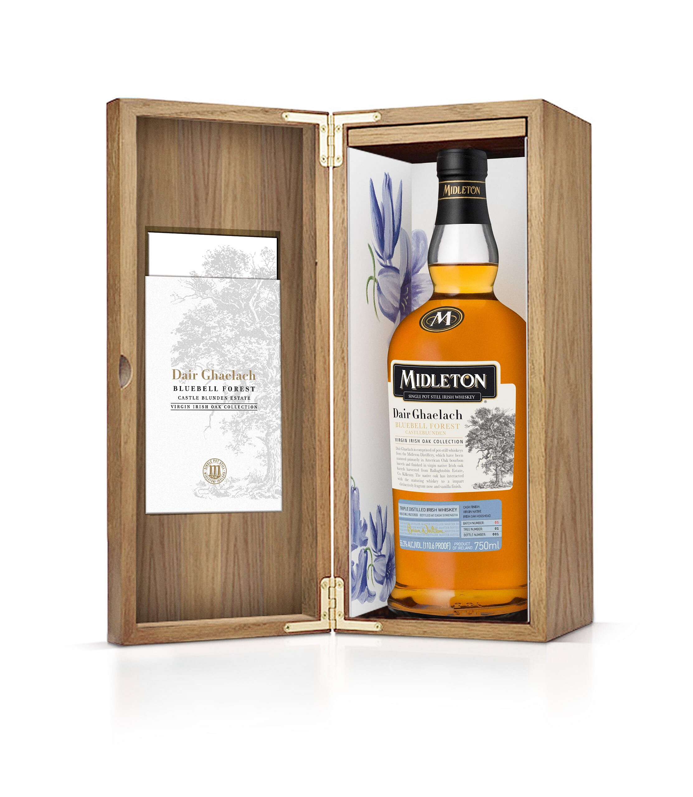 Midleton Dair Ghaelach Bluebell Forest Bottle Image with Box JPG