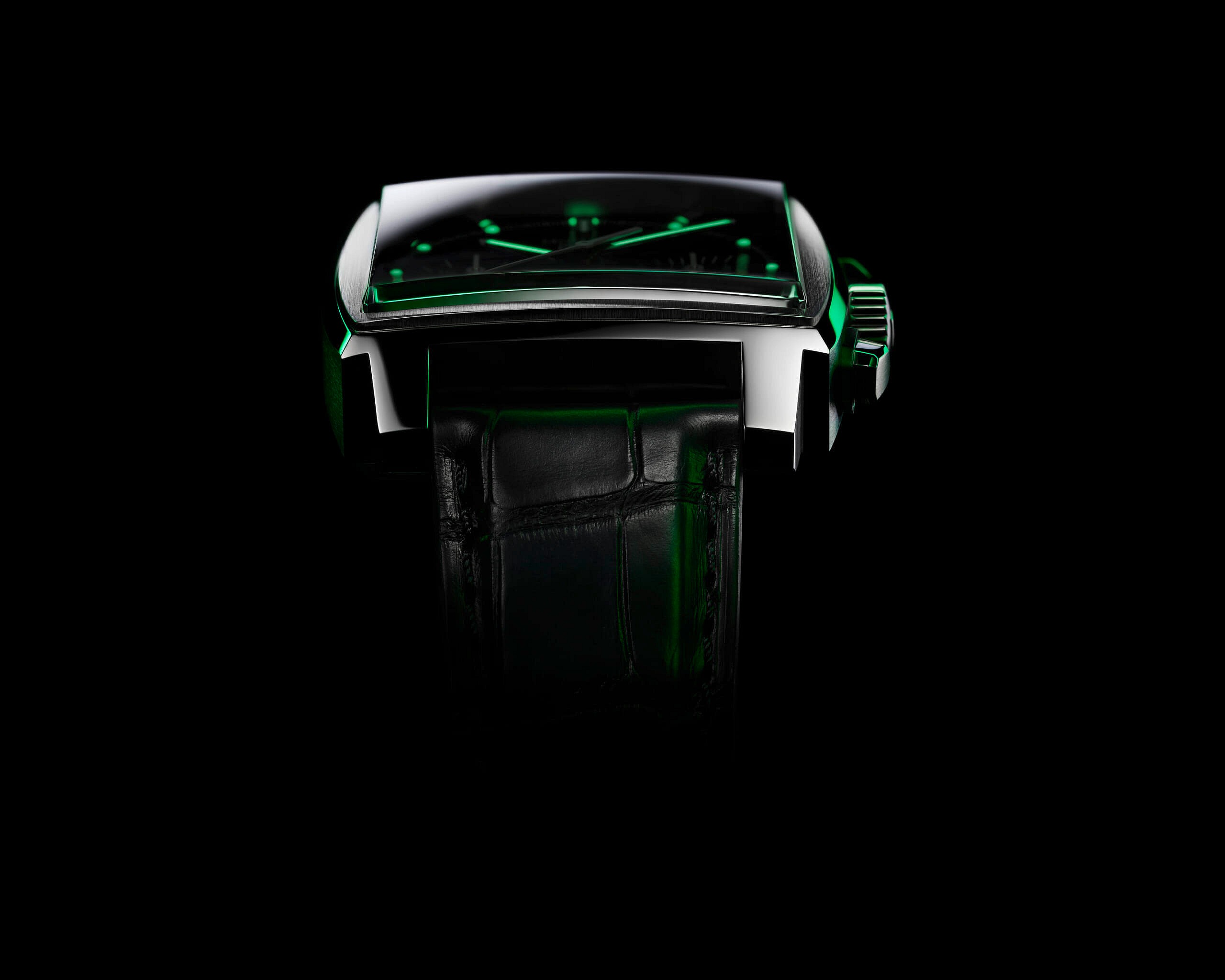 Tag Heuer Monaco Green Dial (2)