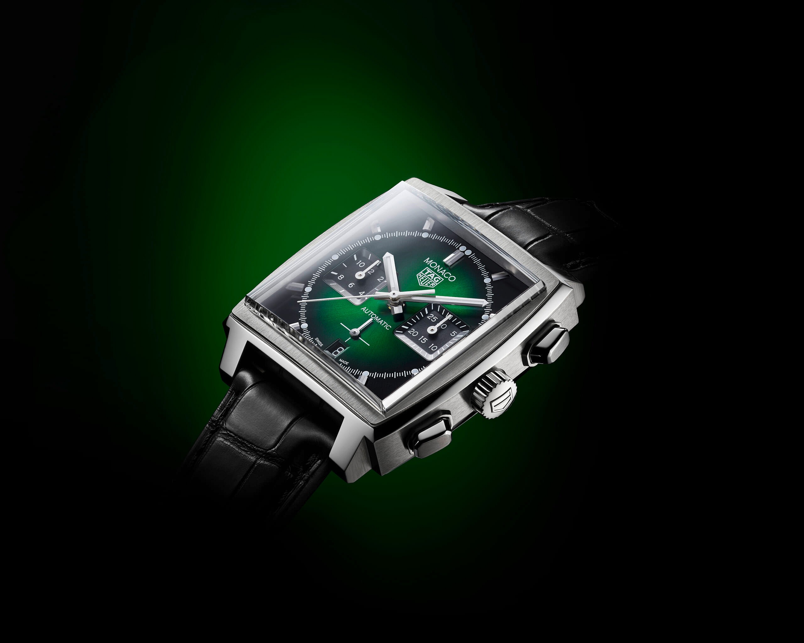 Tag Heuer Monaco Green Dial (3)