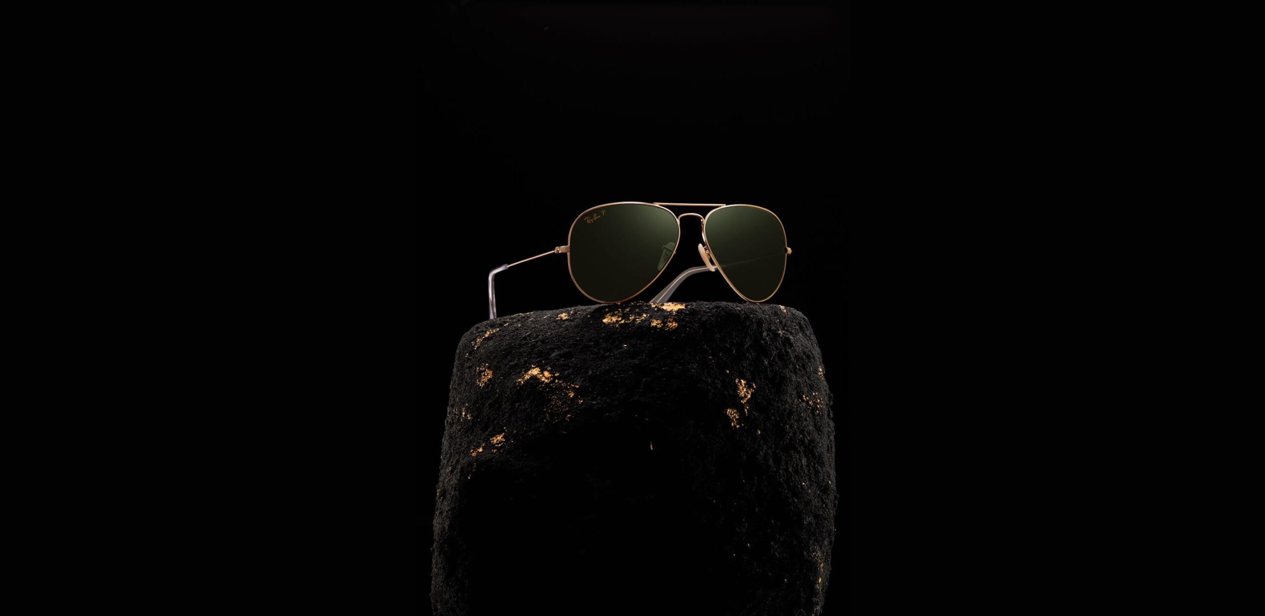 Ray Ban Aviator Solid Gold (1)
