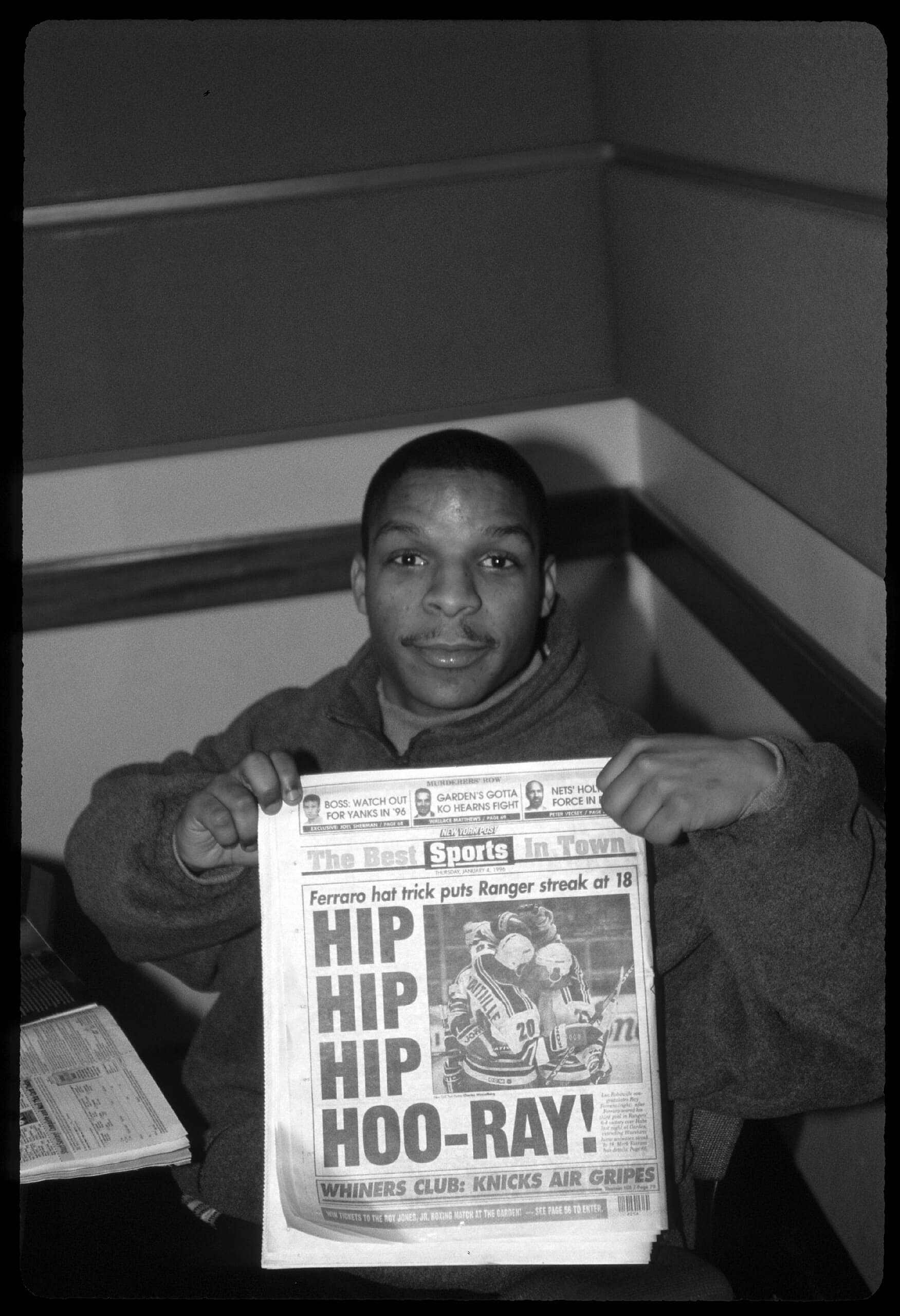 Naughty By Nature Vinny NY POST bw