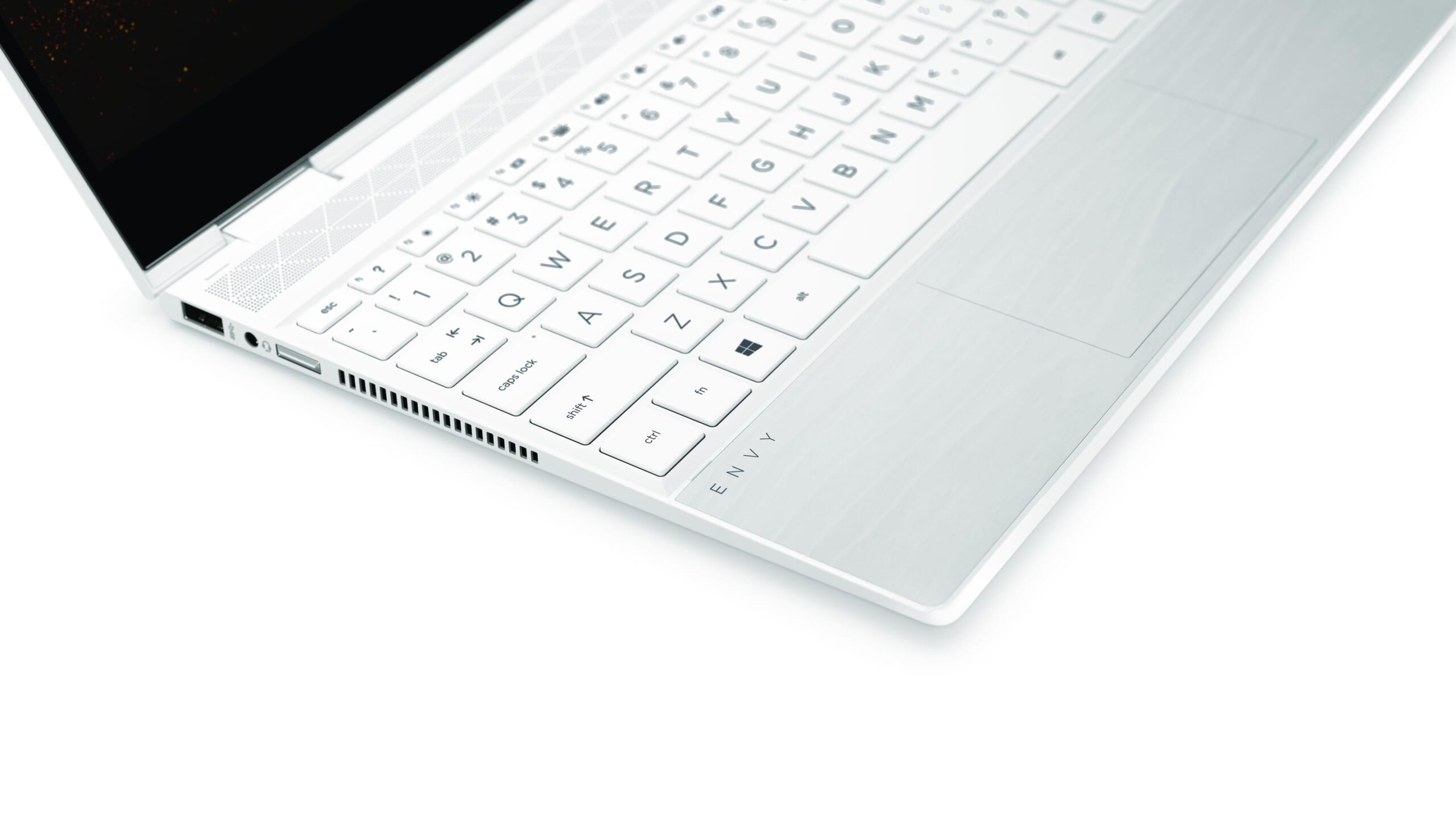 HP Envy 13 x360 in ceramic white with white birch (1)