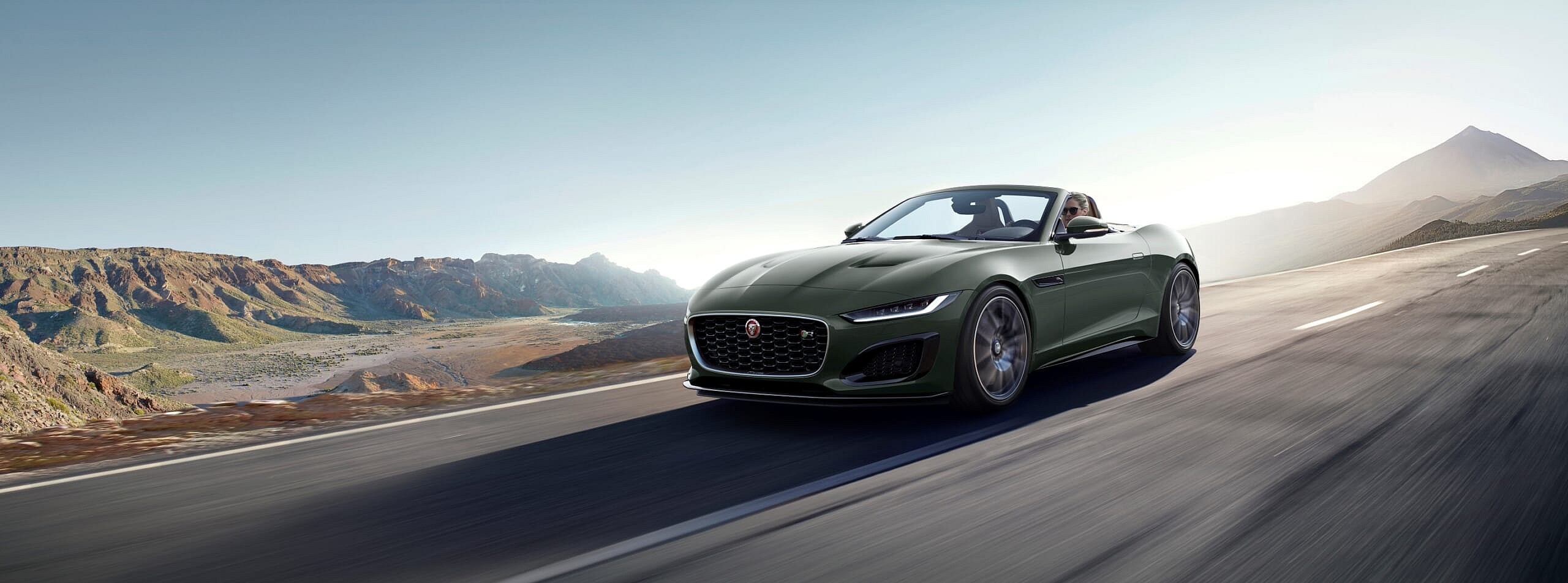Jaguar F-TYPE Heritage 60 Edition_Convertible_Front 3q_small