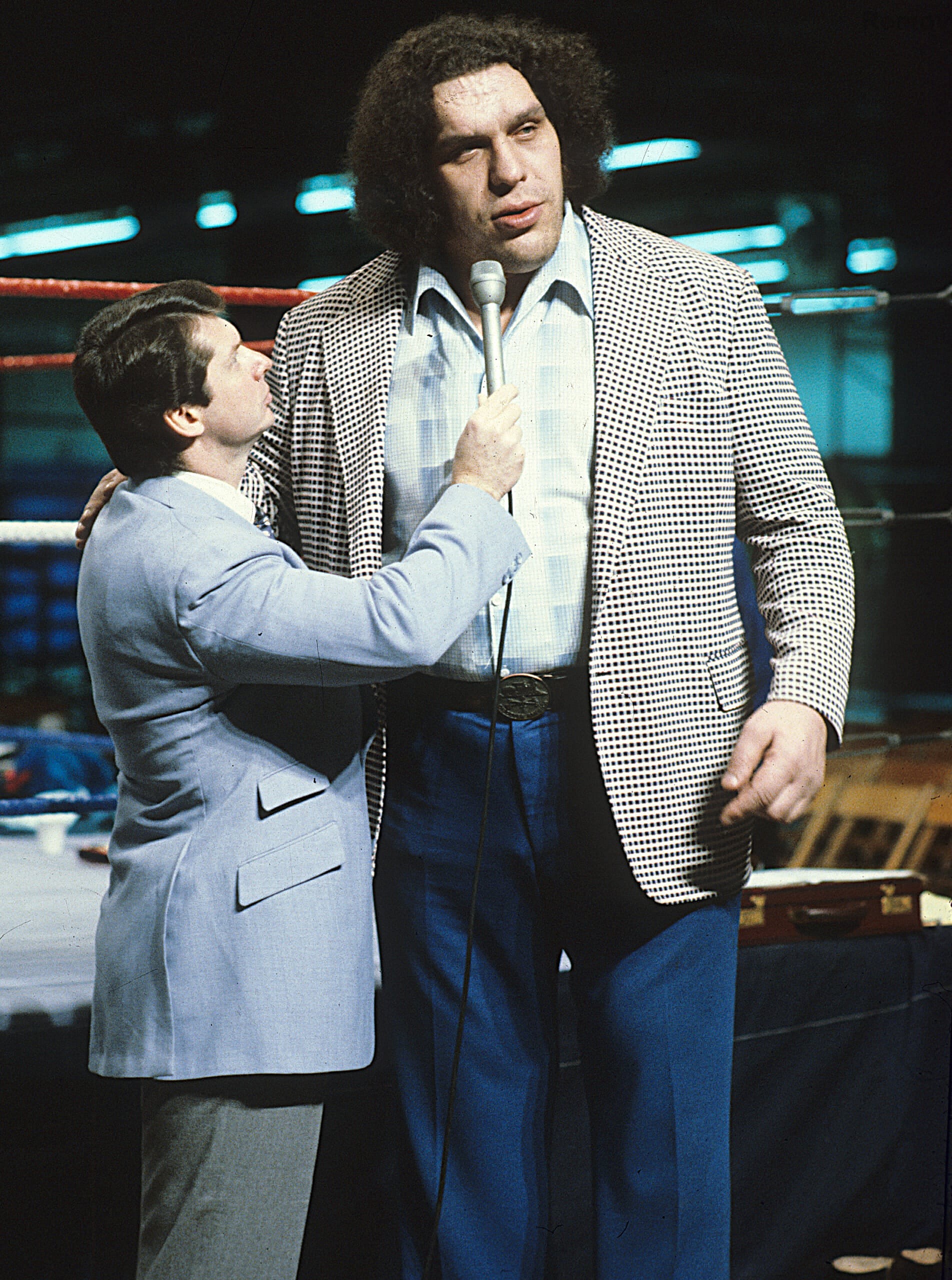 Andre the Giant with Vince McMahon