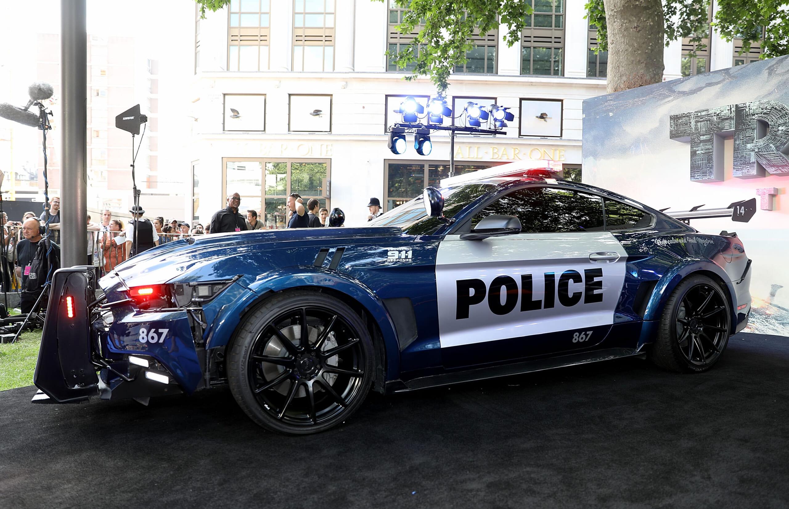 Transformers Police Mustang Barricade 2