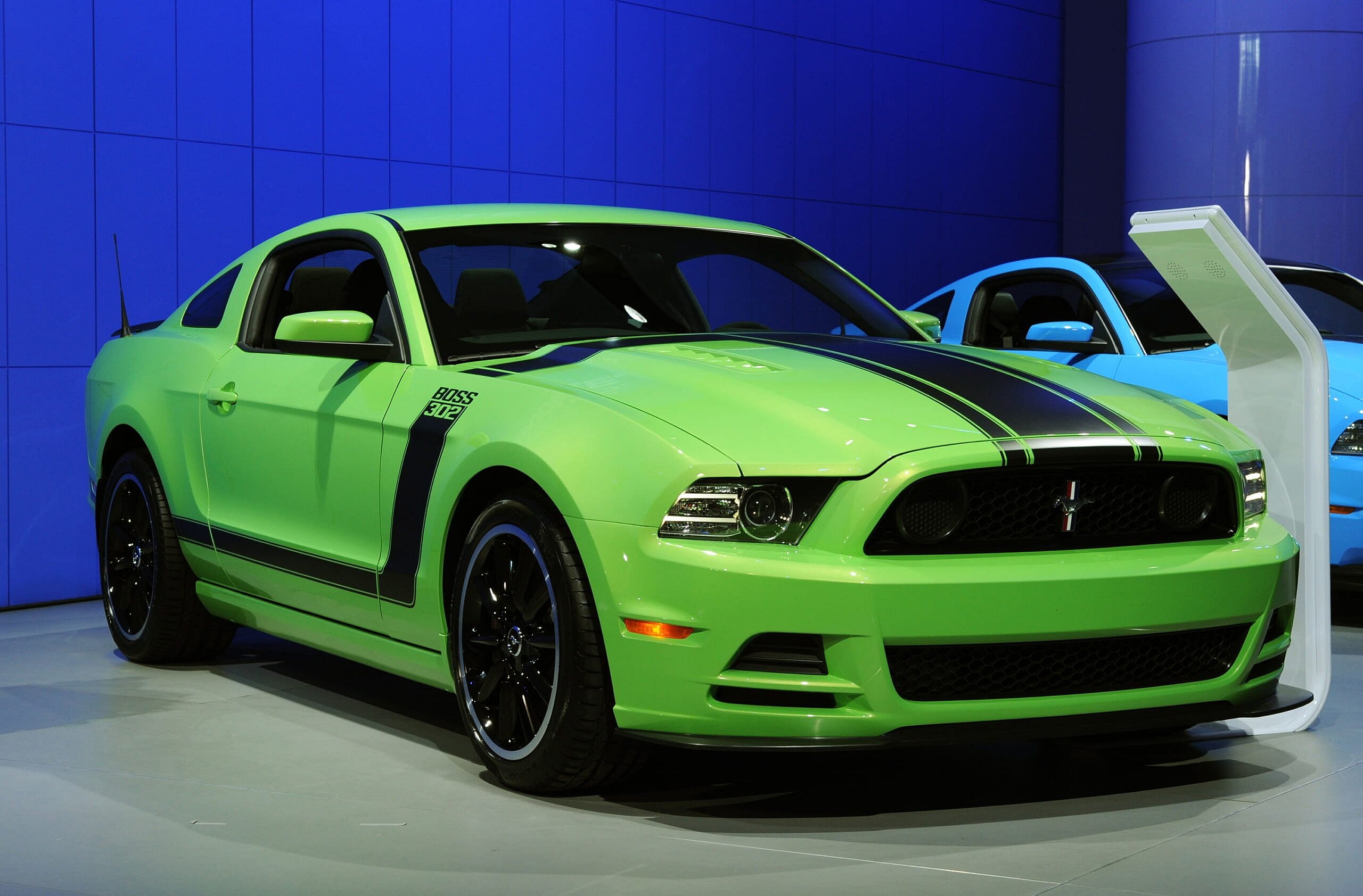Boss302-12NAIAS_8857.jpg 2013 Ford Mustang Boss 302 Got-To-Have-It Green