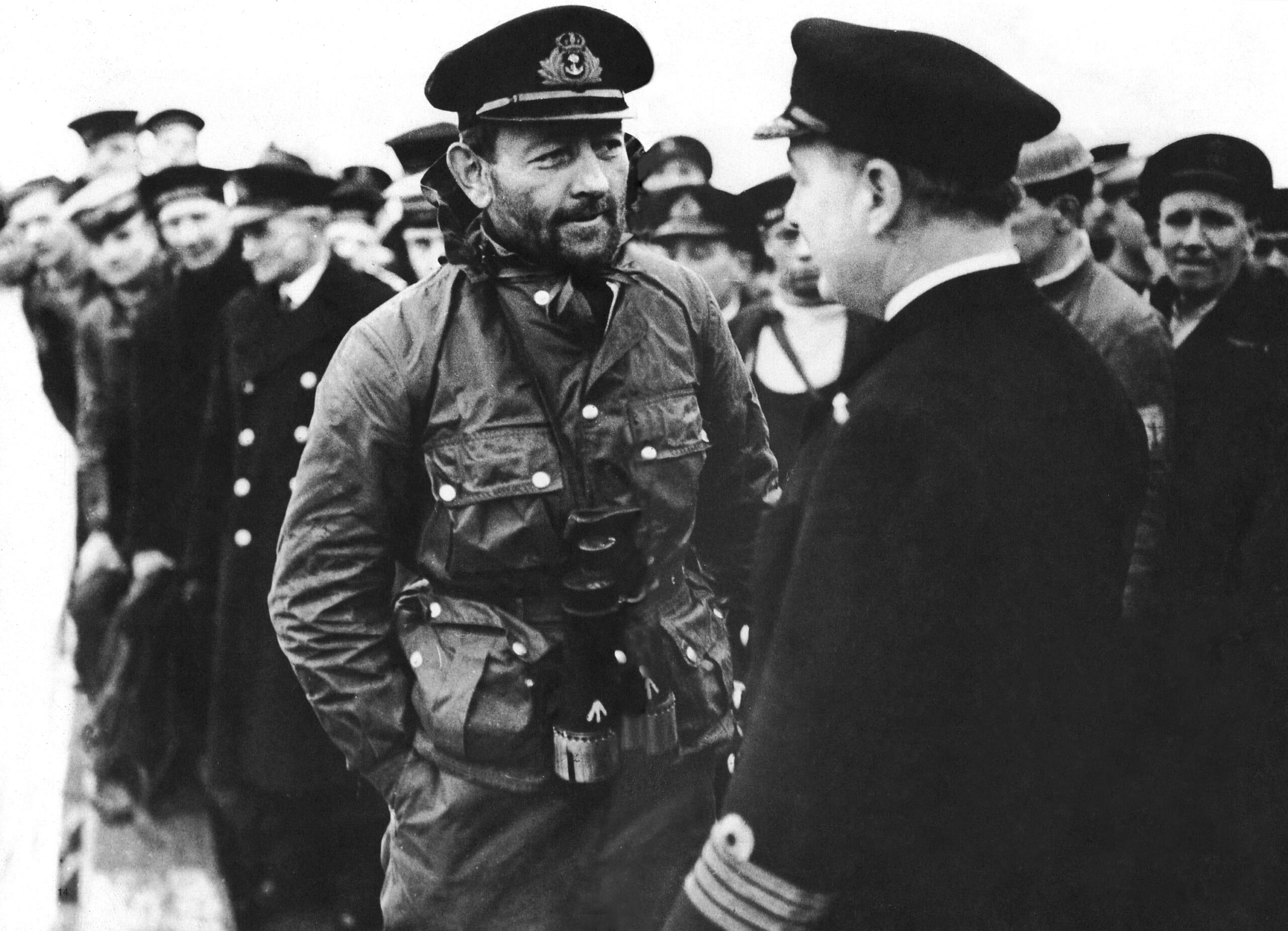 British Navy Lieutenant Commander Phillips of the HMS Submarine,