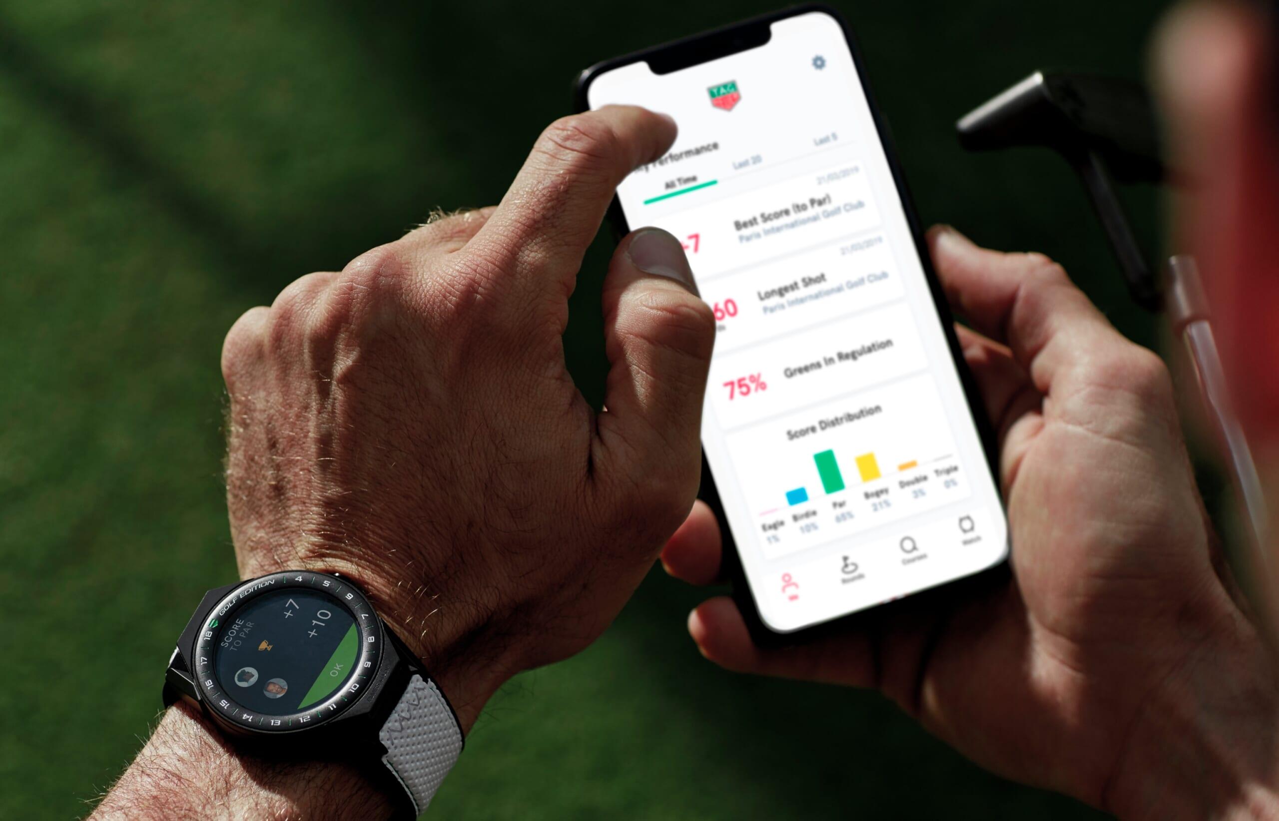 tag-heuer-connected-golf-edition-hands