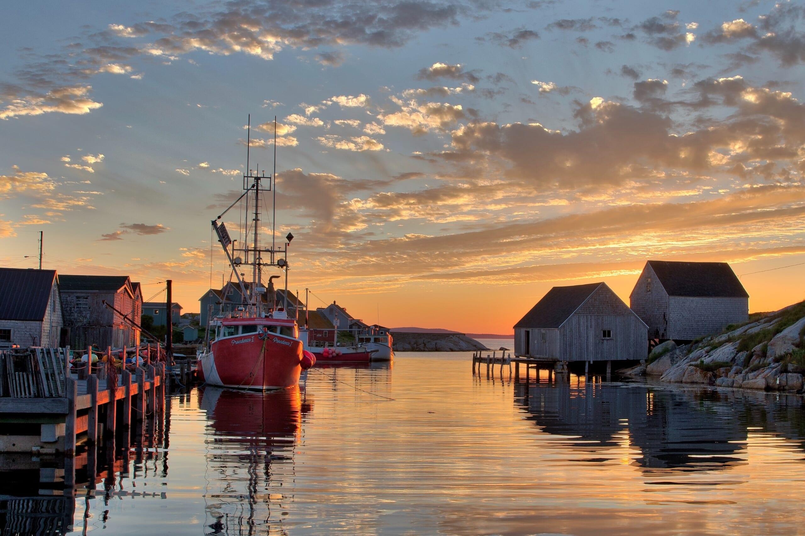 Nova Scotia Peggy's Cove, Halifax, Canada