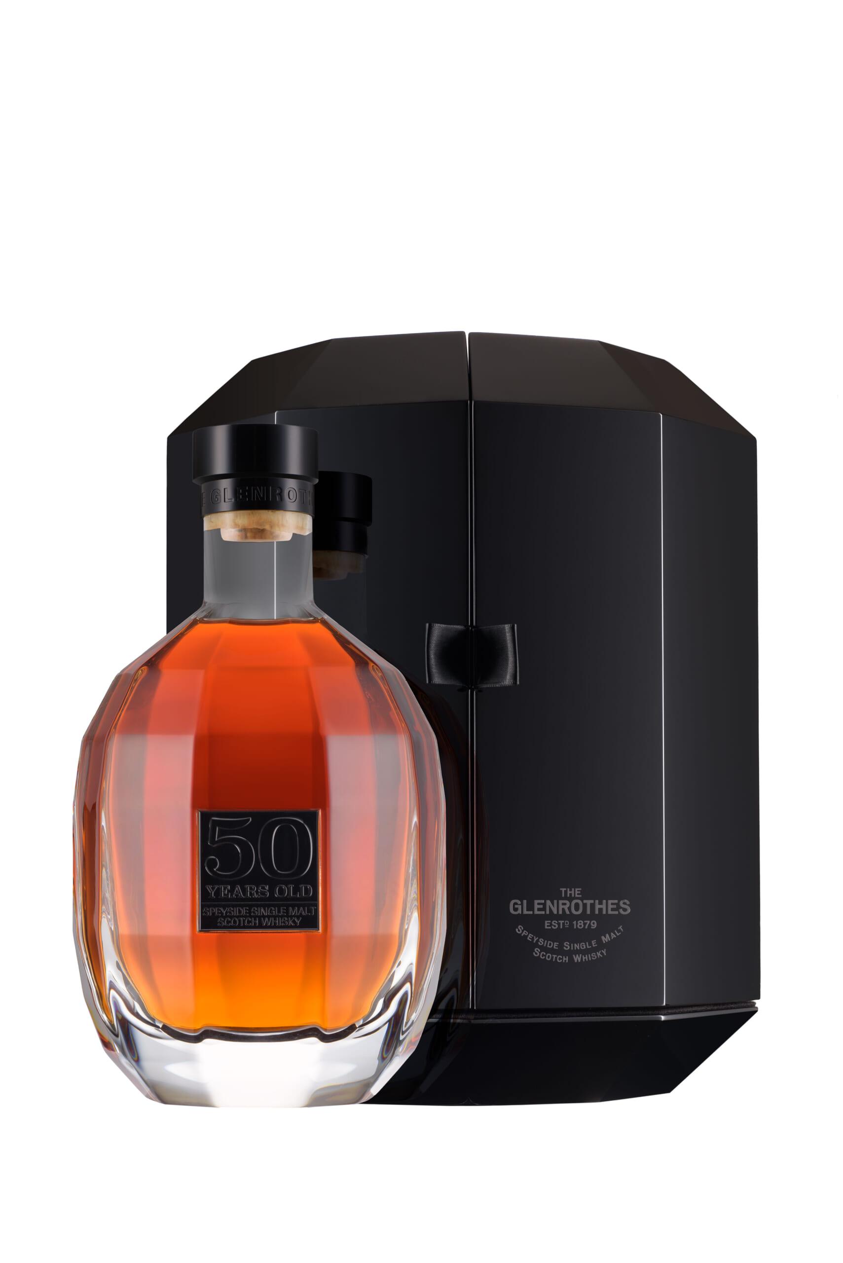 The Glenrothes 50 with Packaging