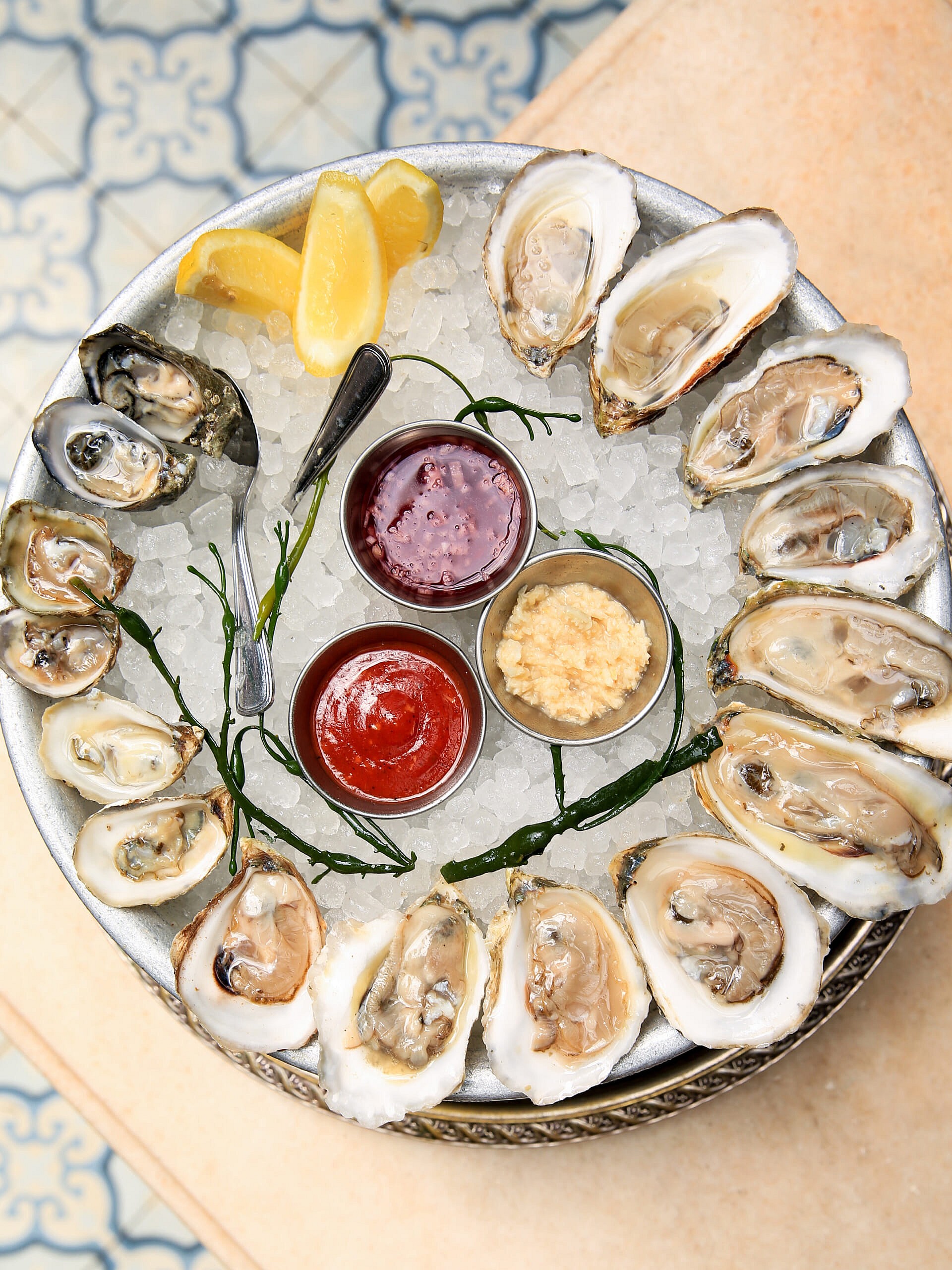 maison premiere oyster group shot