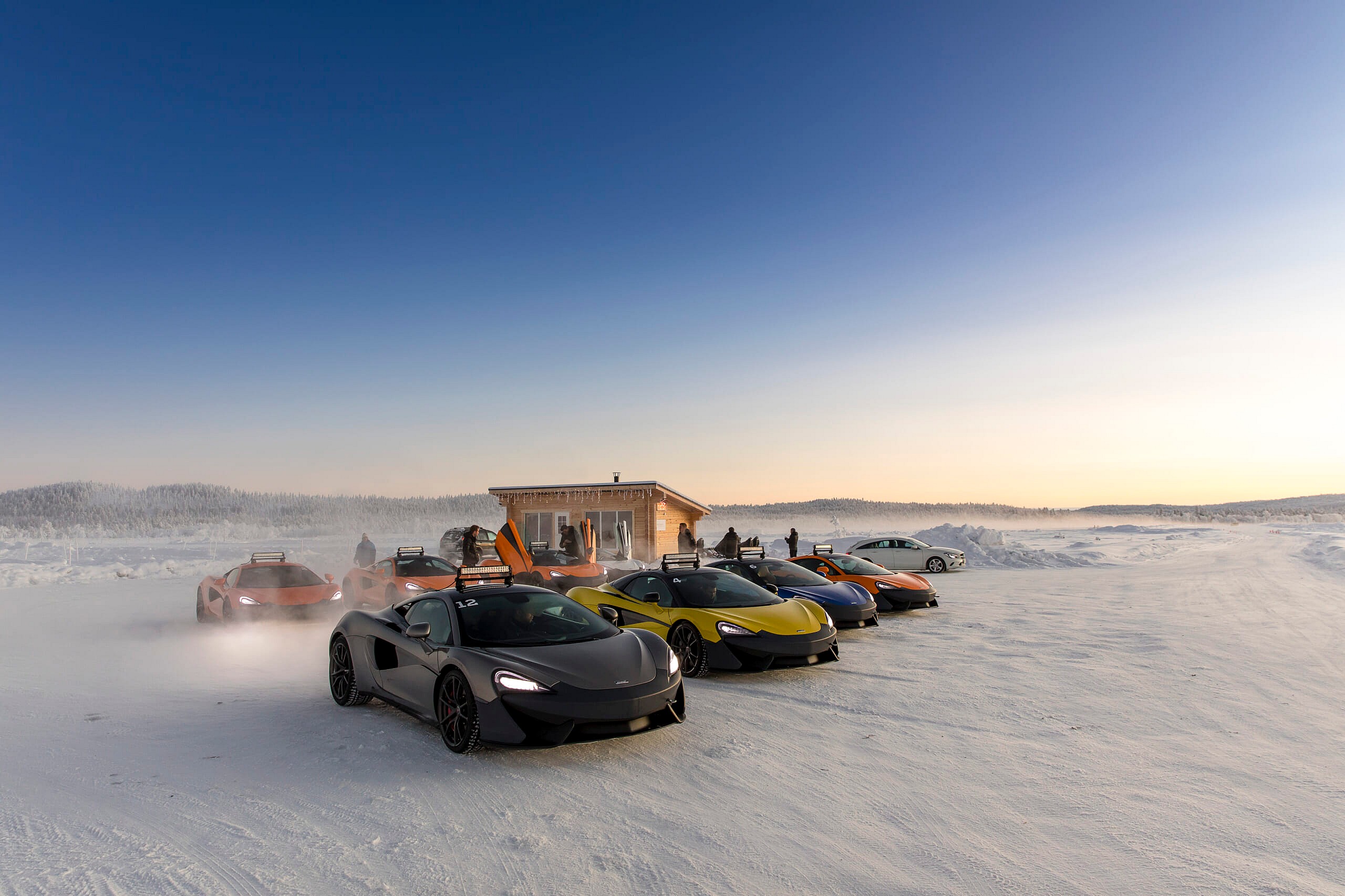 Pure McLaren Arctic Experience - 570S Spider -042