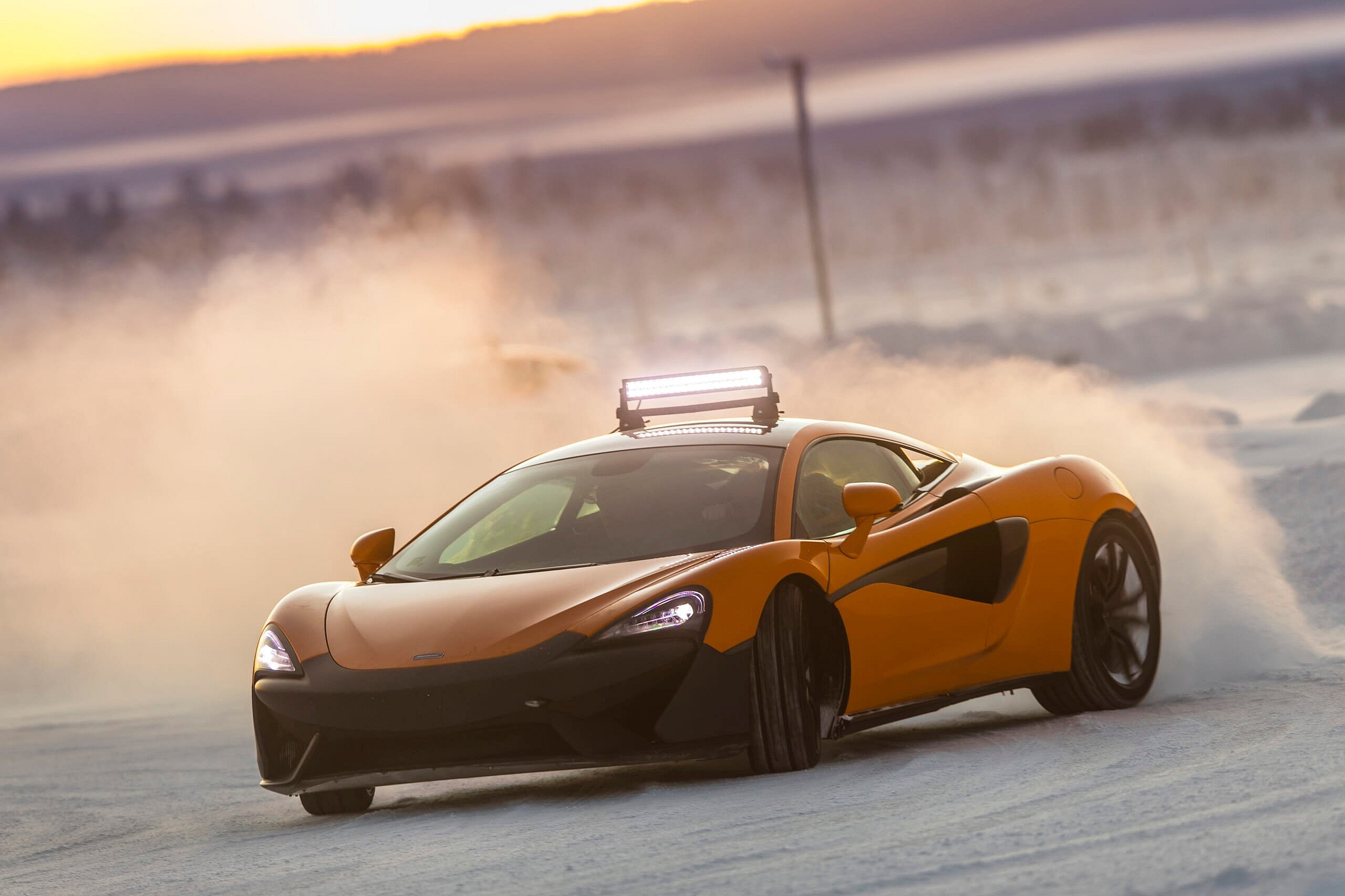 Pure McLaren Arctic Experience - 570S Spider -044