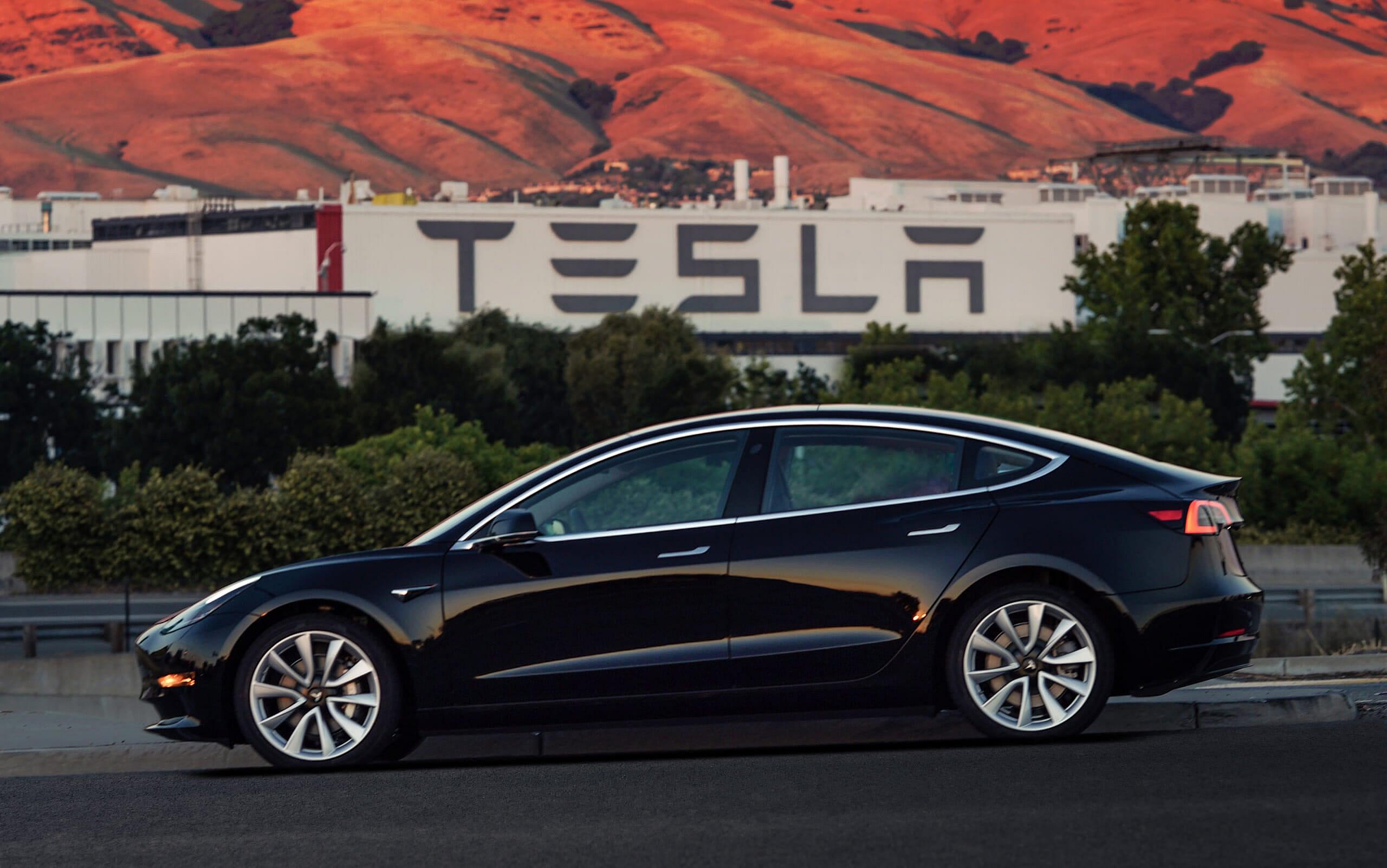 First Production Model 3 - VIN001