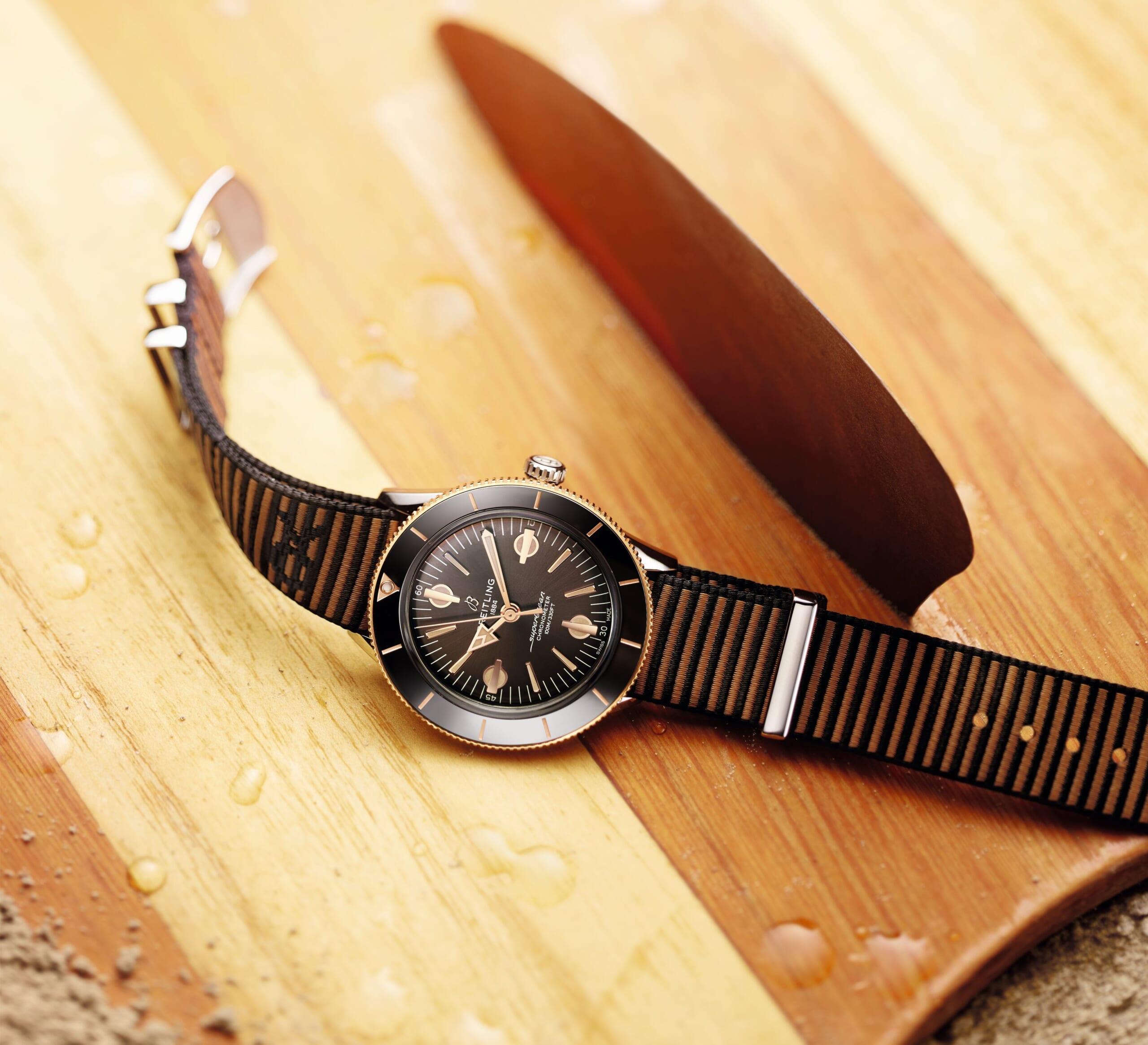 BREITLING SUPEROCEAN HERITAGE 57 OUTERKNOWN Rose Gold (2)