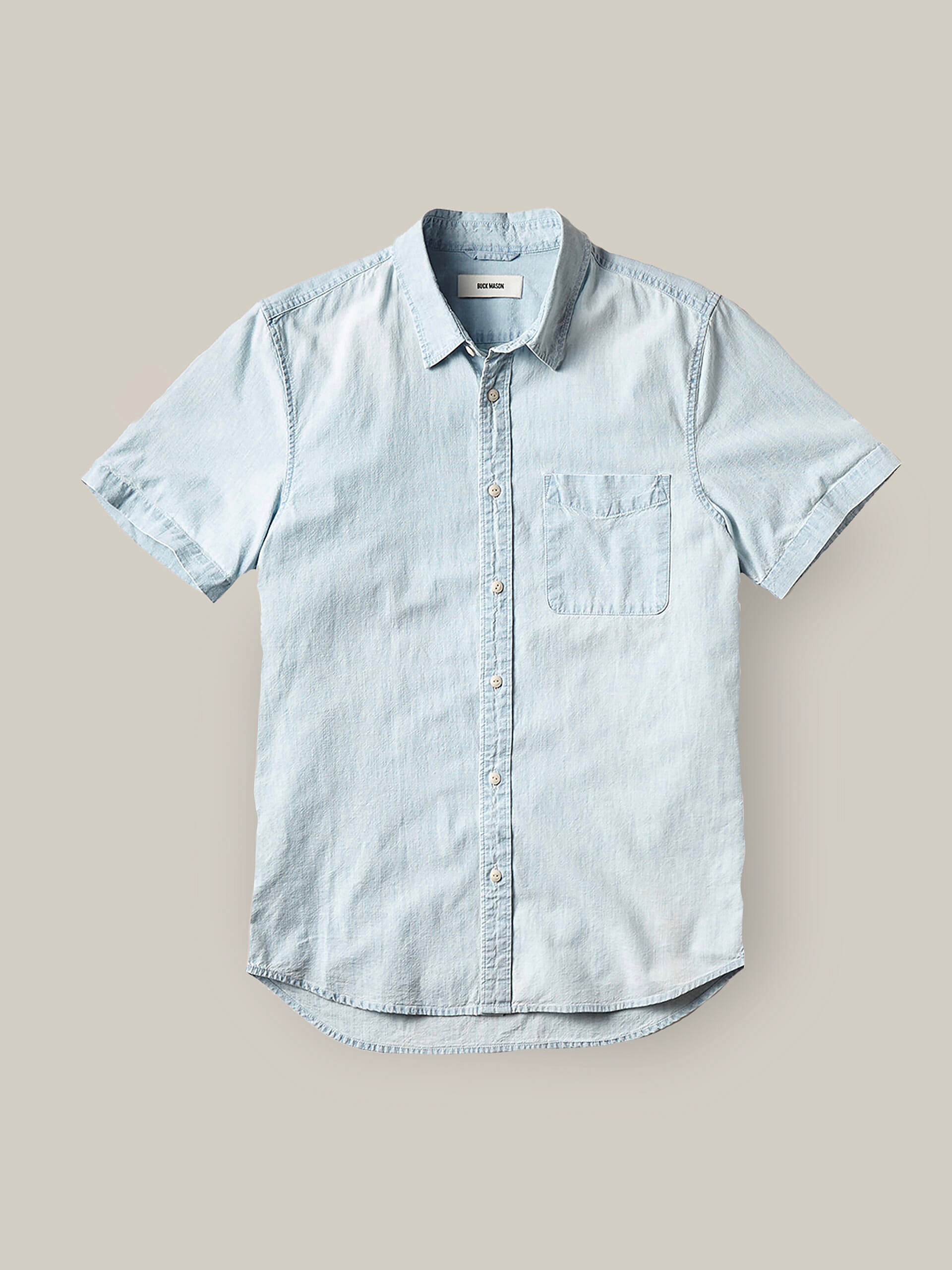 L005_Chambray_SS_One_Pocket_Shirt