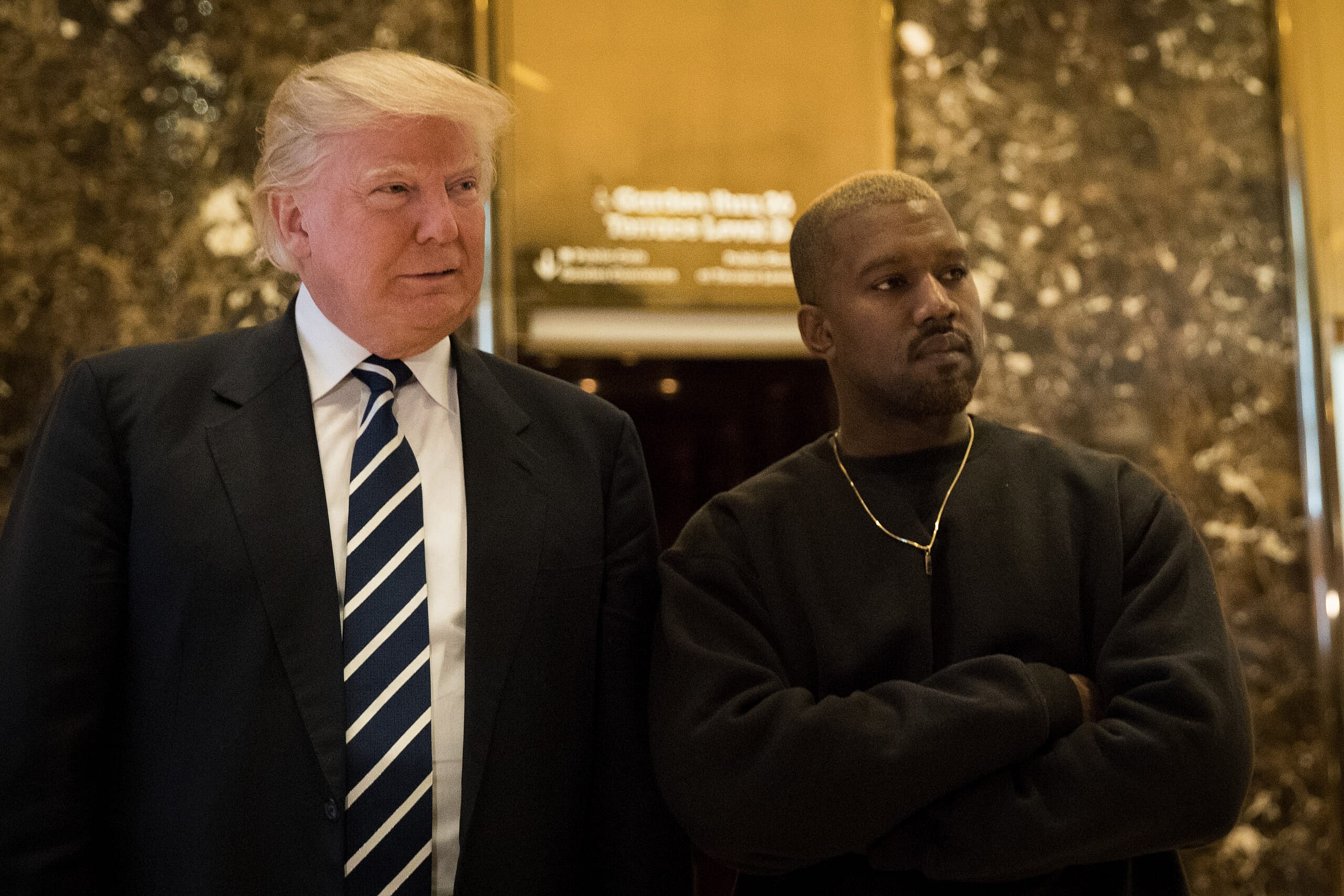 kanye trump