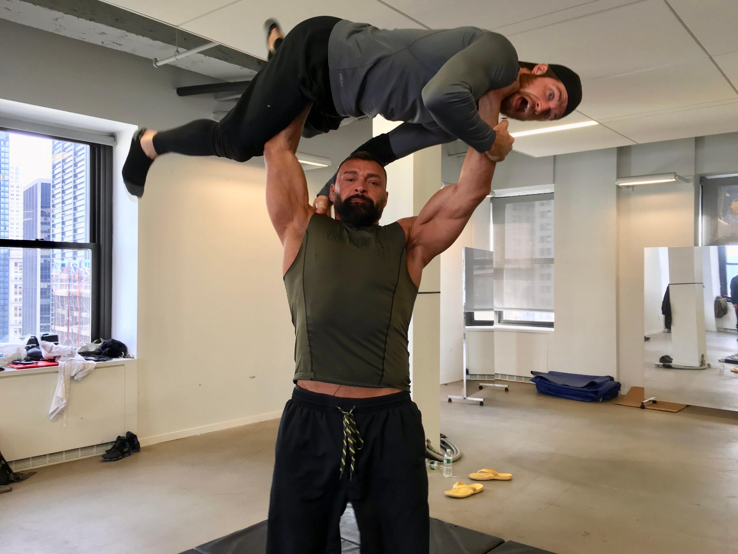 Jackson Spidell with Oleg Prudius