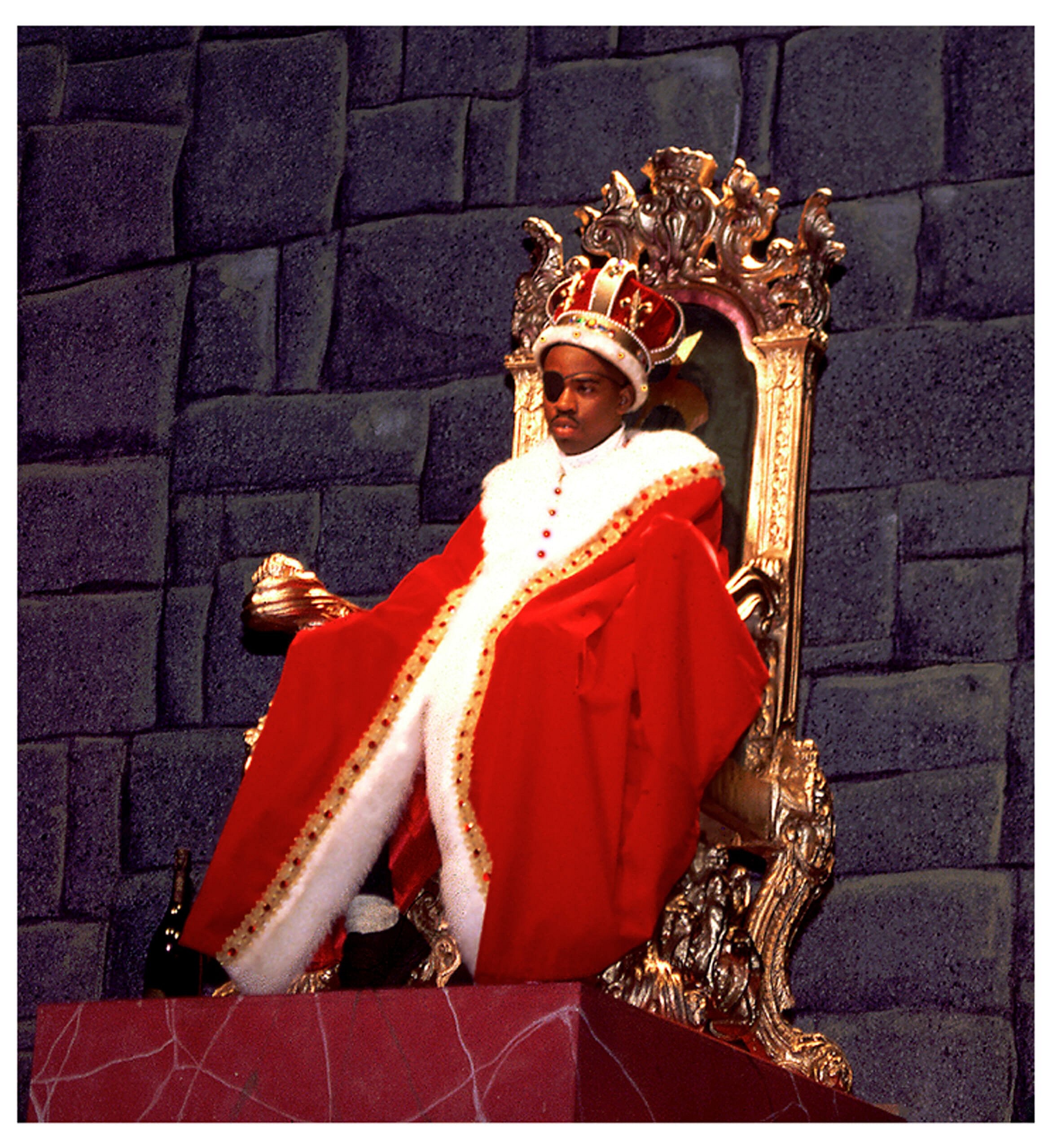Slick Rick in Throne bb.