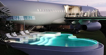 Hanging Gardens Private Jet Villa