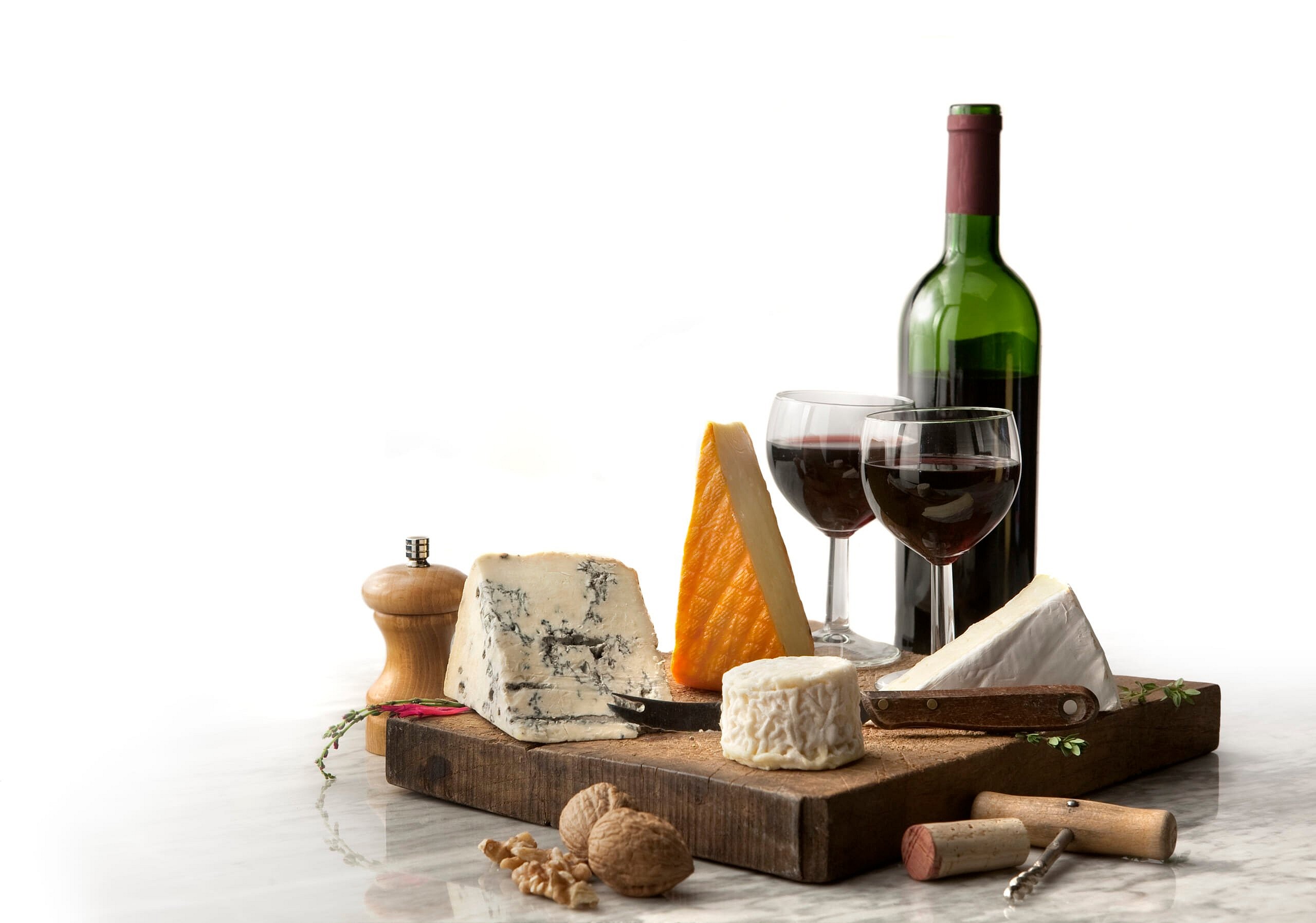 Wine and Cheese