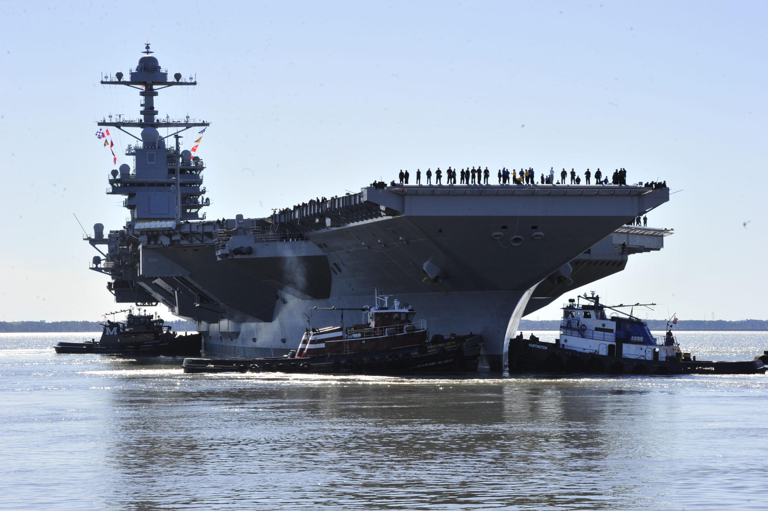 USS Gerald Ford 5