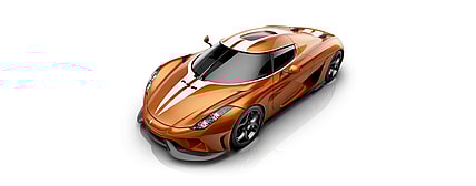 Koenigsegg Regara Mandarine concept