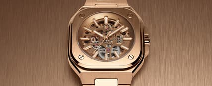 Bell and Ross BR 05 Skeleton Gold  (3)