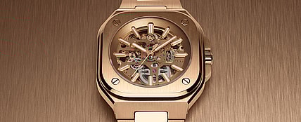 Bell and Ross BR 05 Skeleton Gold  (3)