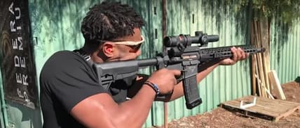 Michael B. Jordan Gun