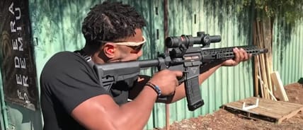Michael B. Jordan Gun