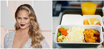 plane food