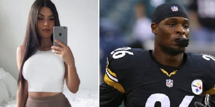 Karen Vi and LeVeon Bell