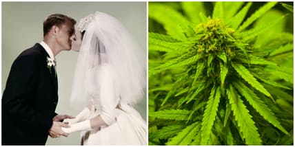 weed wedding