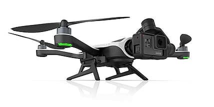 Karma folds up and includes a removable stabilizer (Photo: GoPro)