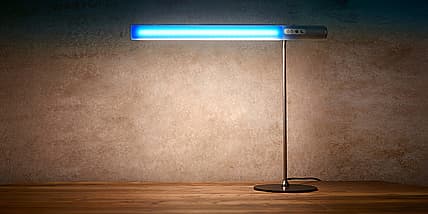 The HEAVN One visual caffeine smart sunlight desk lamp (Photo: HEAVN)