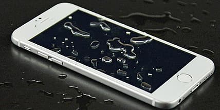 An Apple patent suggests future iPhones will be waterproof (Photo: Hypebeast)