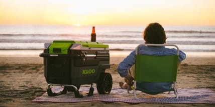 Trailmate's clearance makes for easy travel and cooler contents (Photo: Igloo Products Corp)
