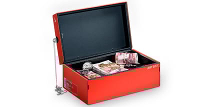 Stash your cash...or whatever (Photo: The Mandem Safe)
