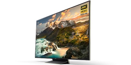 It'll be available in 65- and 75-inch models this summer (Photo: Sony)