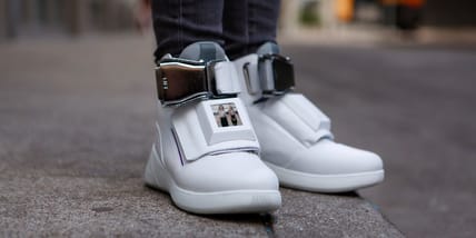 Virgin America's teched out "First Class Shoe" (Photo: Virgin America)