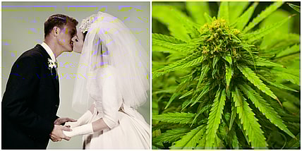 weed wedding