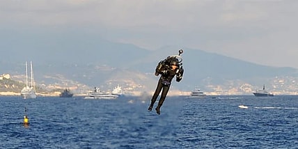 JetPack Aviation CEO David Mayman takes off in Monaco (Photo: JetPack Aviation)