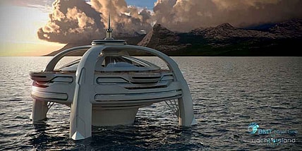 Utopia is a mashup between a spaceship