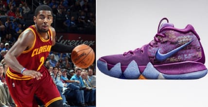Kyrie Irving and signature Kyrie 4