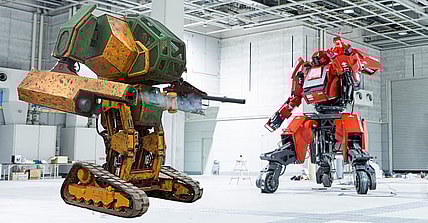MegaBot and Kuratas will square off for real in June