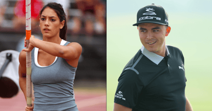 Allison Stokke Rickie Fowler