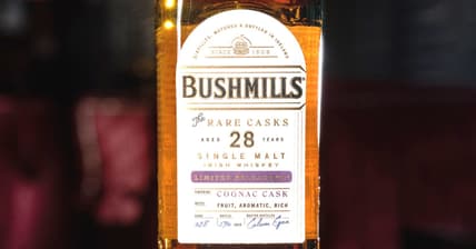 Bushmills 28 Year Old Single Malt Cognac Cask Promo