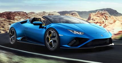 Lamorghini Huracan Evo RWD Spyder Promo