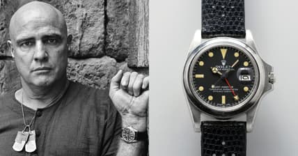 Marlon Brandon Rolex Promo